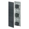 Настенный дизайн-конвектор Varmann Glasskon GLK V W O 115.550.1820 вертикальный