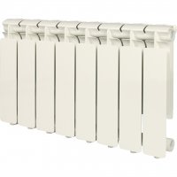 Радиатор алюминиевый STOUT Bravo 350 x8