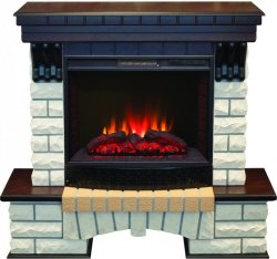 Каминокомплект RealFlame Country 25/25,5 AO с очагом Sparta 25,5 LED