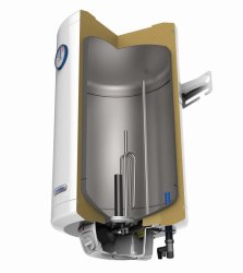 Накопительный водонагреватель Metalac Heatleader MB 120 Inox R