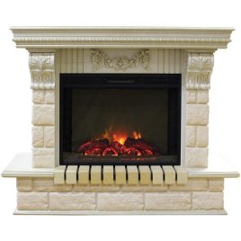 Каминокомплект RealFlame Gracia  25&#039;5/24  WT с очагом Sparta 25,5 LED