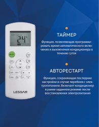 Сплит-система Lessar LS-HE12KRE2A/LU-HE12KRE2A Amigo Inverter