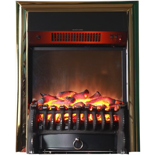 Каминокомплект Interflame Экстер М венге с очагом Fobos FX M Brass