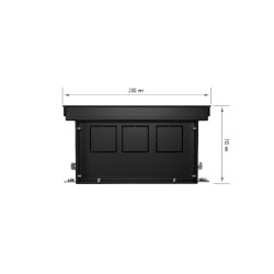 Внутрипольный конвектор Royal Thermo Atrium 110/200/1900-DG-U-DB