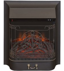 Каминокомплект Interflame Аспен бежевый патина с очагом Majestic FX M Black