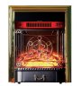 Каминокомплект Interflame Аспен бежевый патина с очагом Majestic FX M Brass