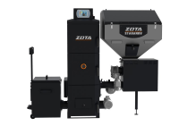 Твердотопливный автоматический котел Zota Stahanov Black 135