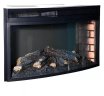 Каминокомплект Interflame Лонг с очагом Panoramic 33W LED FX средний дуб