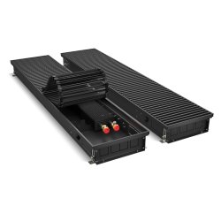 Внутрипольный конвектор Royal Thermo Atrium 90/250/2100-DG-U-BL
