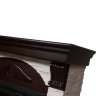 Каминокомплект Firelight Torre 25U с очагом Electrolux EFP/P-2520LS сланец белый/шпон темный дуб