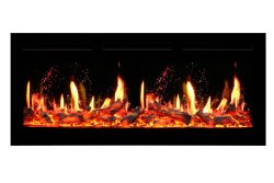 Каминокомплект Royal Flame California с очагом 5D V-ART 40 слоновая кость (Высота 860)