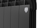 Биметаллический радиатор отопления Royal Thermo BiLiner 500 VR 12 секций Noir Sable