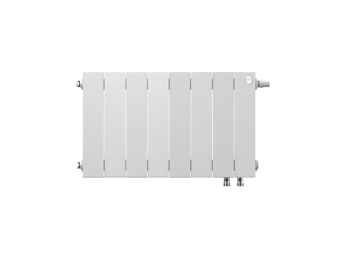 Биметаллический радиатор отопления Royal Thermo PianoForte 300 VDR80 8 секций Bianco Traffico