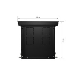 Внутрипольный конвектор Royal Thermo Atrium 190/200/1300-DG-U-AU