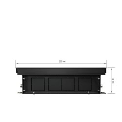Внутрипольный конвектор Royal Thermo Atrium 75/250/2300-DG-U-LB