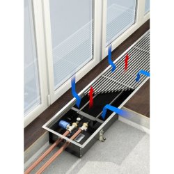 Внутрипольный конвектор VARMANN Ntherm 310.90.1250