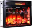 Каминокомплект Interflame Экстер сланец белый с очагом Panoramic 06 25 LED FX QZ